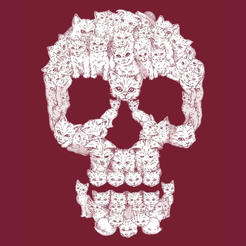 Skull cat Graphic