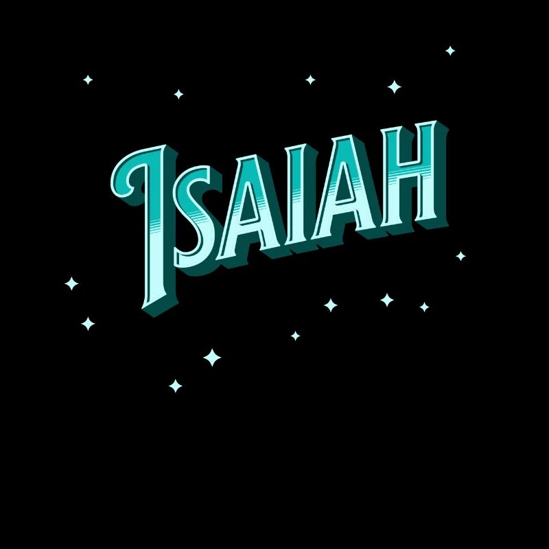 Isaiah name personalized