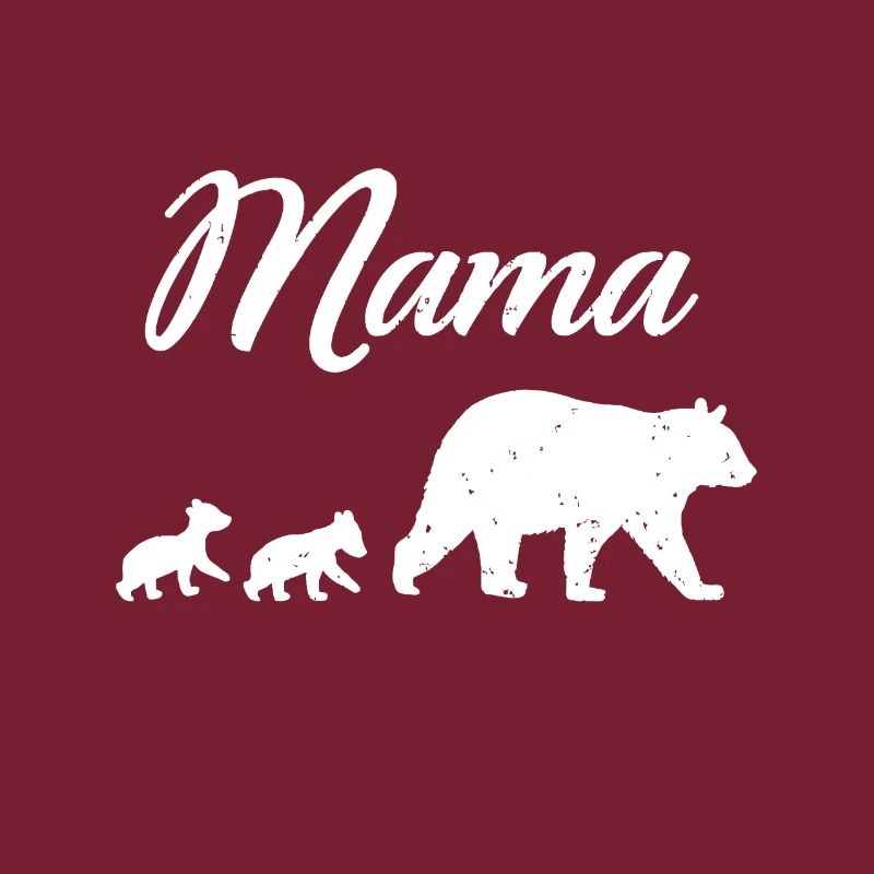 Mama Bär - Mit Zwei Jungen Zwillingsmutter Muttertag Gi