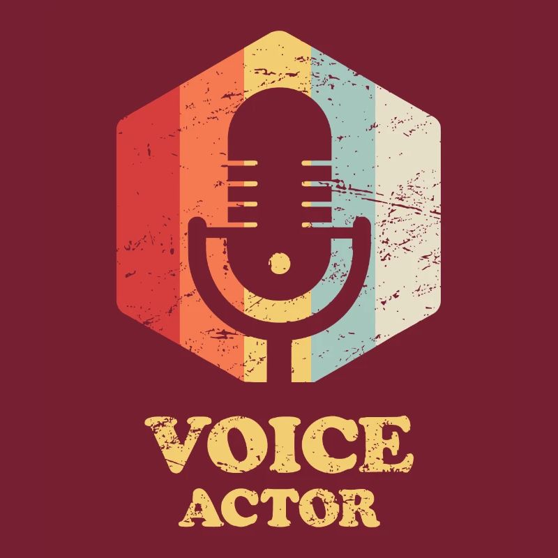 Retro Vintage Synchronsprecher / Synchronsprecher