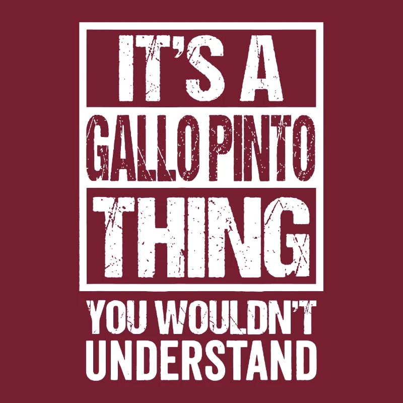 C’est une chose gallo pinto que vous ne comprendriez pas C