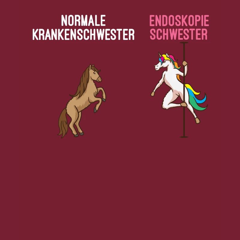 Krankenschwester Endoskopie Einhorn