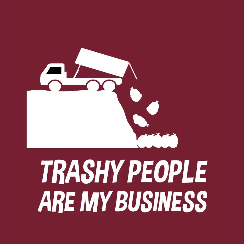 Garbage disposal garbage man saying joke gift idea