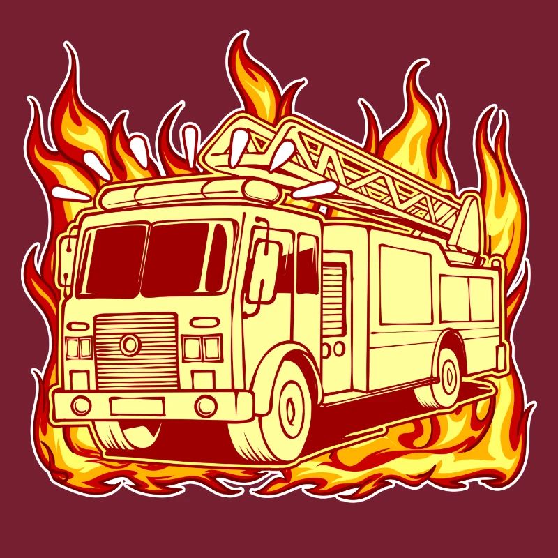 Fire Burning Fire Brigade Fire Engine Fire Protection
