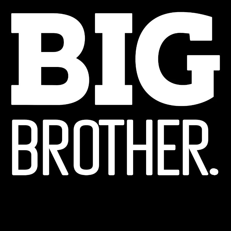 Bold Big Brother Graphic Tee Design