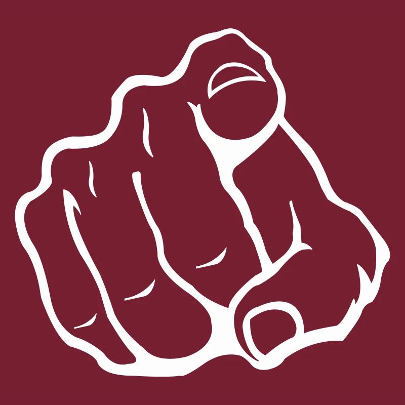 Zeigefinger Silhouette