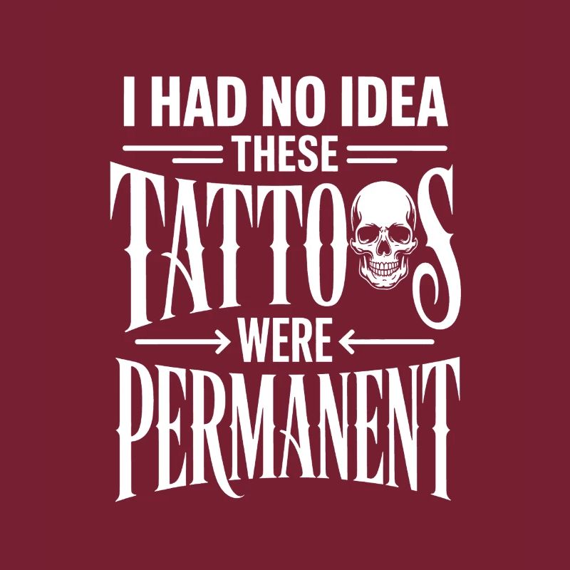 Ich hatte keine Ahnung, dass diese Tattoos dauerhaft sind