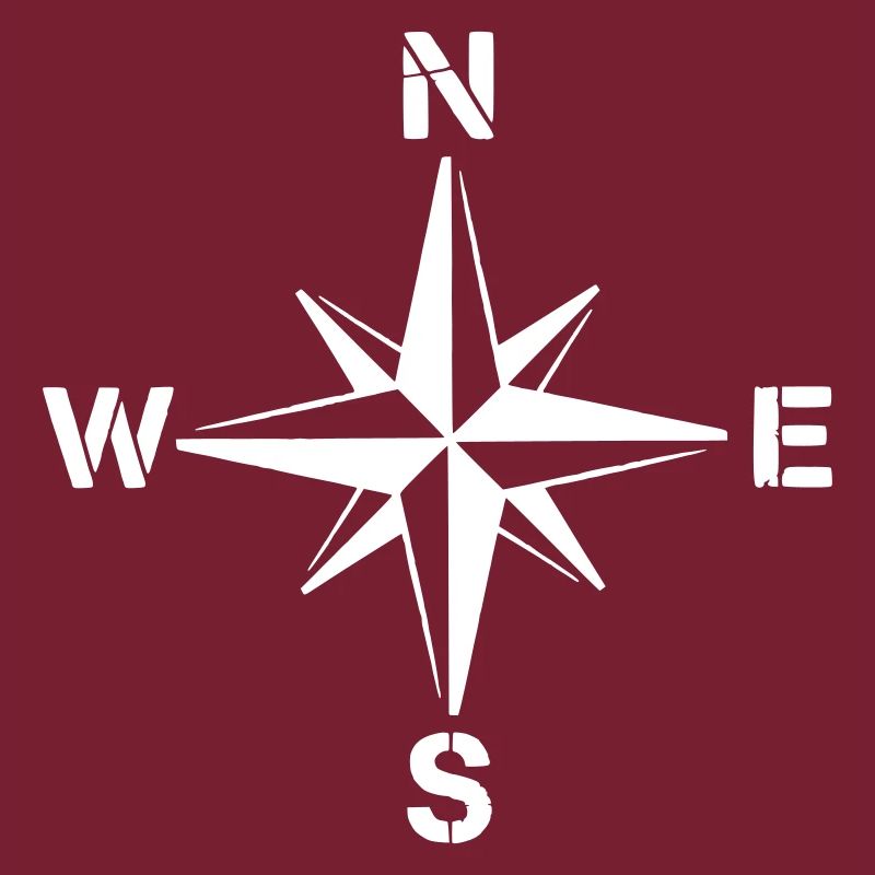 Kompass Windrose Clean Navigation