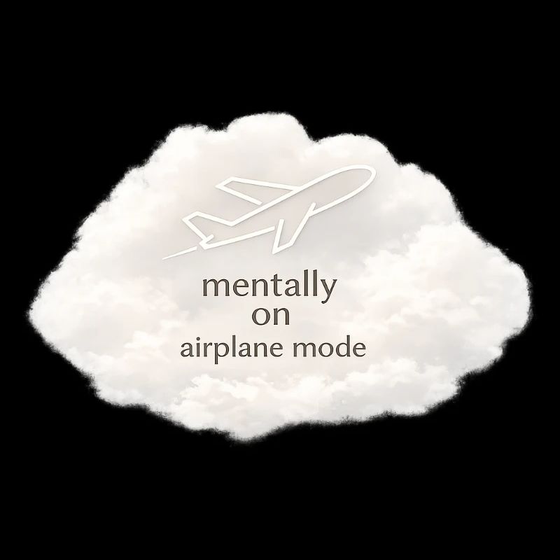 Mentaler Flugzeugmodus