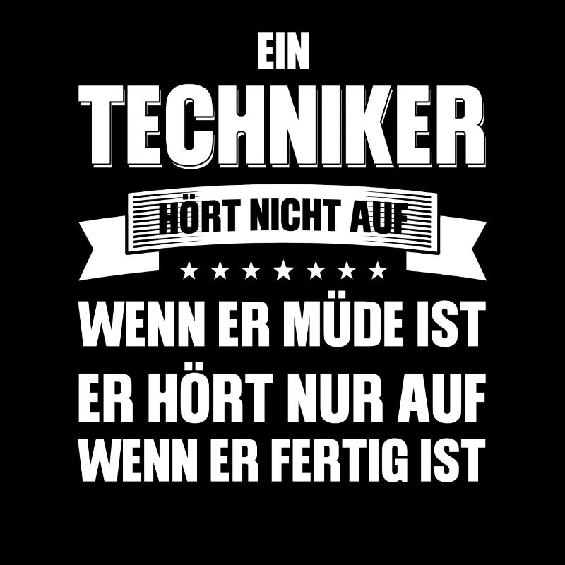 Techniker Beruf Technik Geschenk