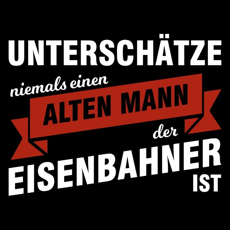 Eisenbahner Beruf Eisenbahn Geschenk