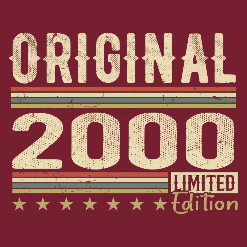 Original 2000 - Retro 2000 Geburtstagsgeschenk