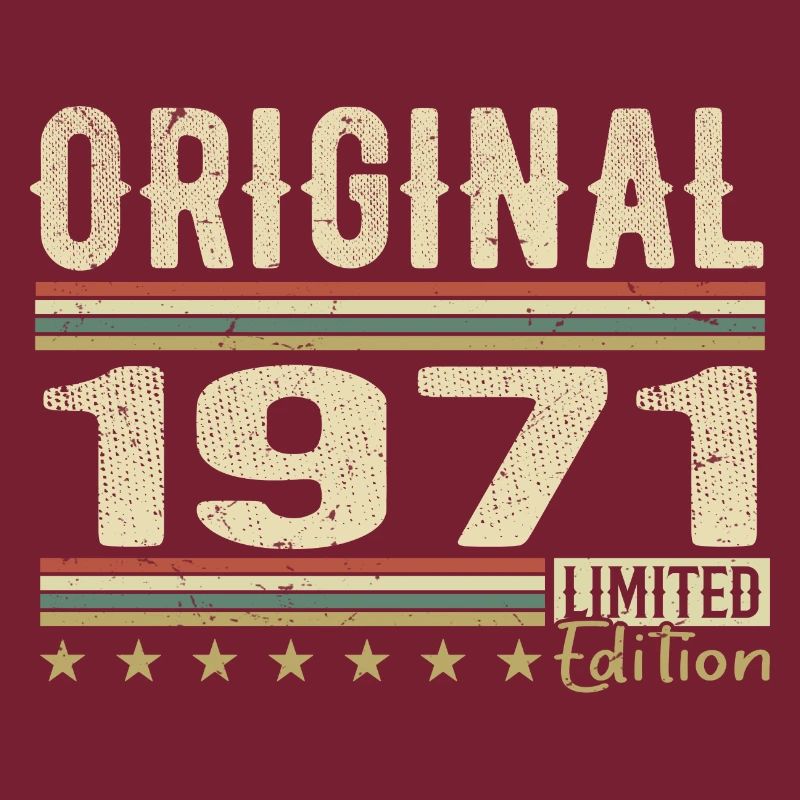 Original 1971 – Retro 1971 Geburtstagsgeschenk