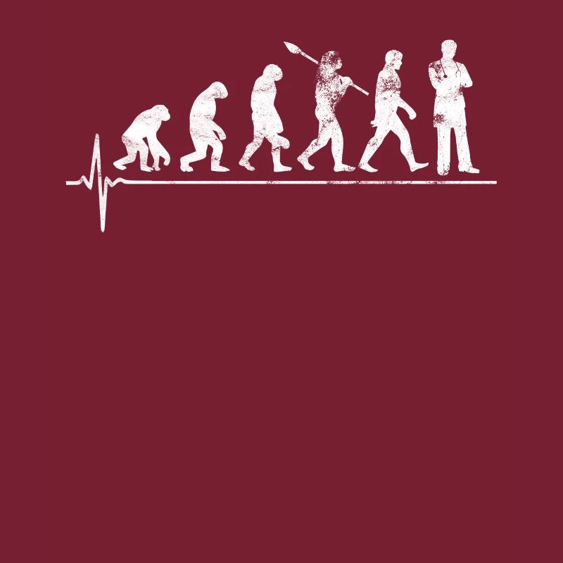 Krankenpfleger Arzt Evolution