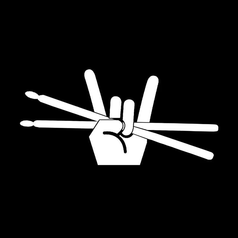 Drummer Drumsticks Heavy Metal Fork Pommesgabel