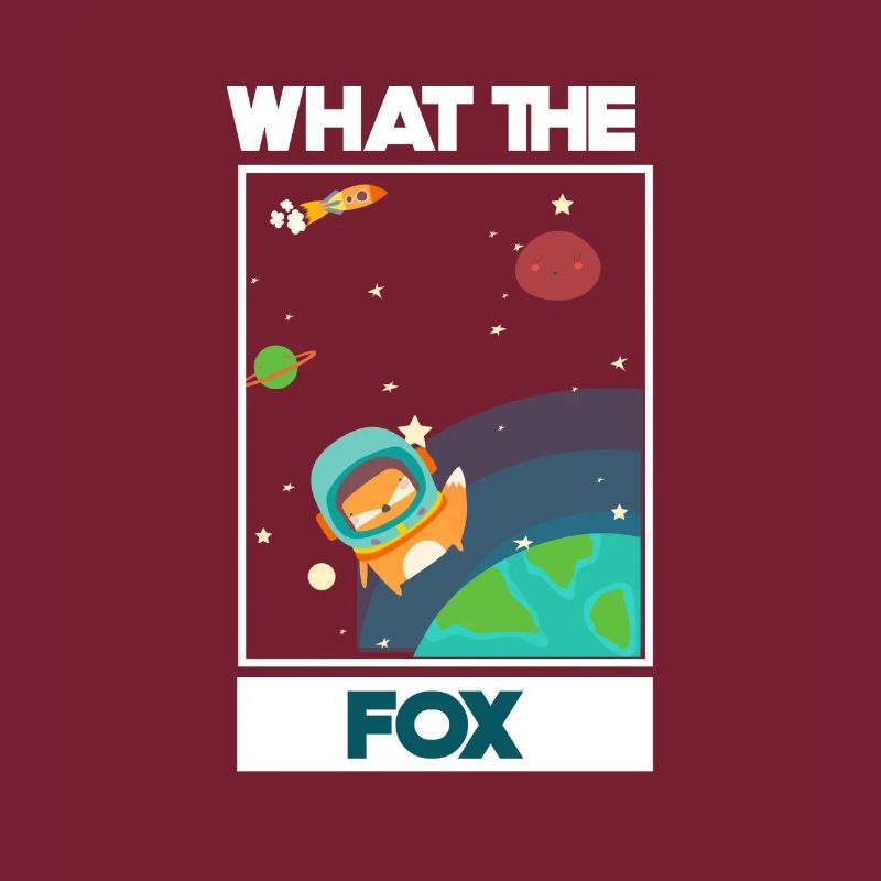 What The Fox / Amazing Fox dans l'espace / astronaute