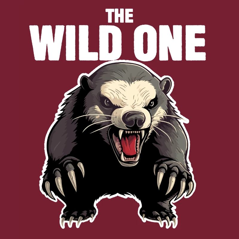 Honigdachs Der Wilde