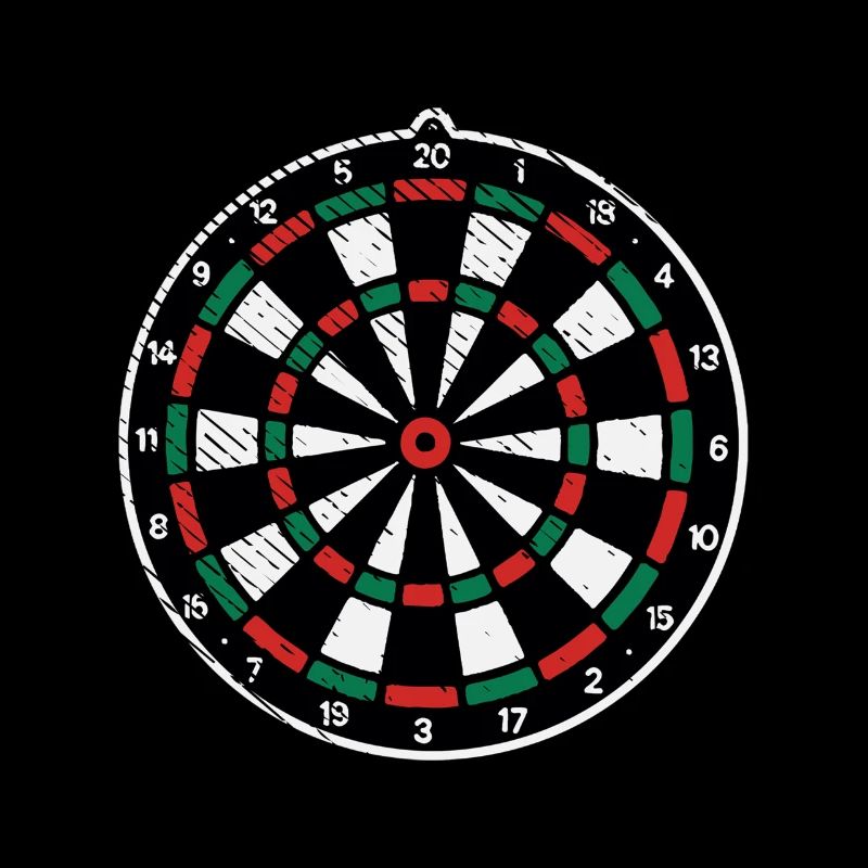 Jeu de fléchettes jeu de fléchettes