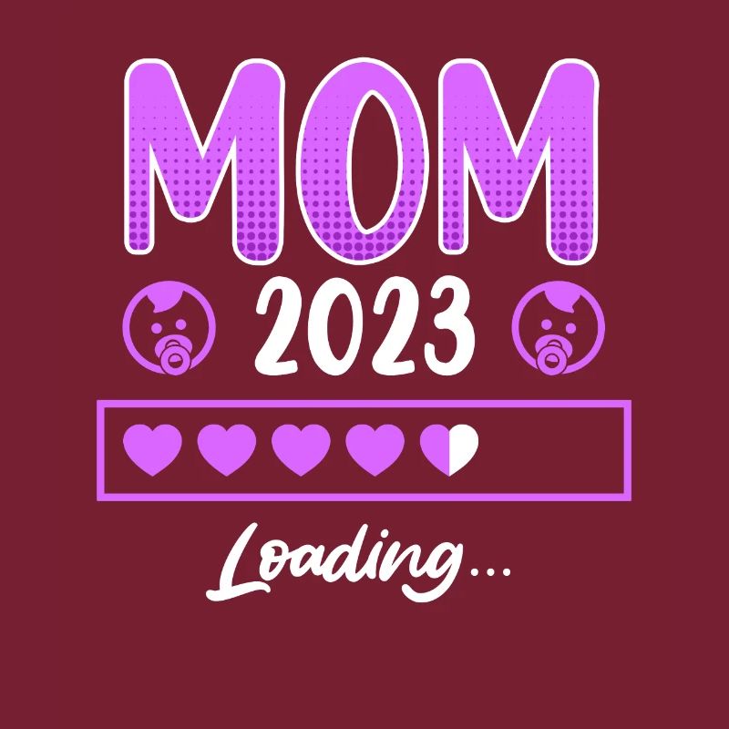 Mama 2023 Mutter to be schwanger Junge Mädchen