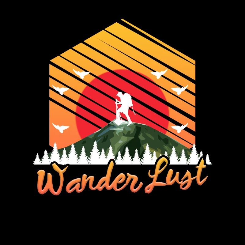 Bergfan Wanderer Bergzeit