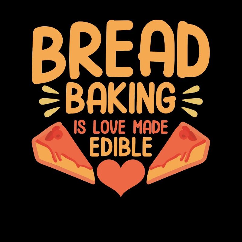 Brotbacken Geschenk Bäckerei Zitat Bäcker