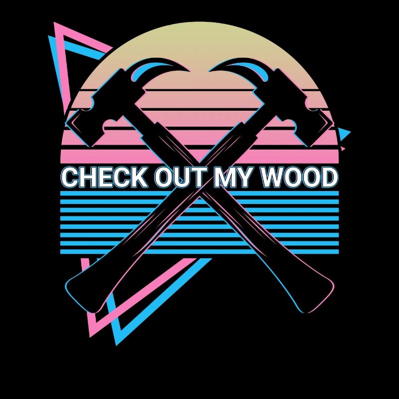 Funny Carpenter Retro Carpentry