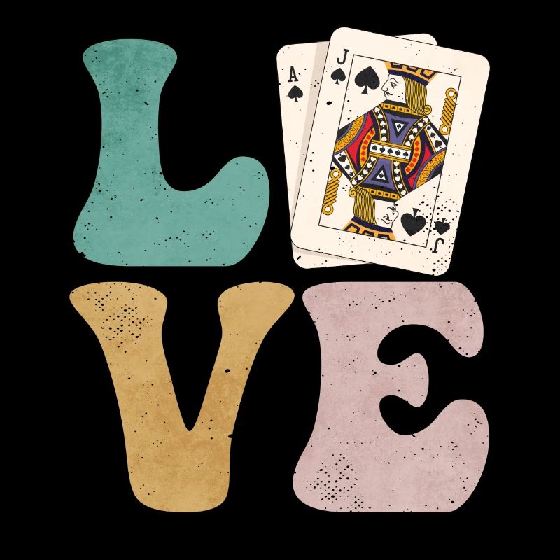 Cartes de jeu de blackjack