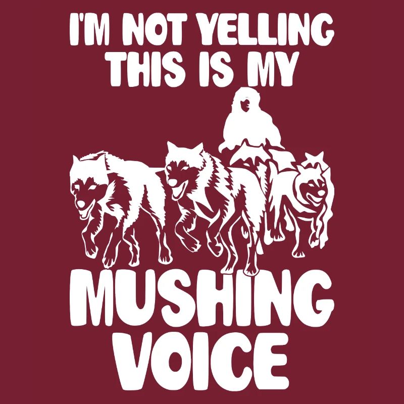 Mushing Dog Sledding Musher