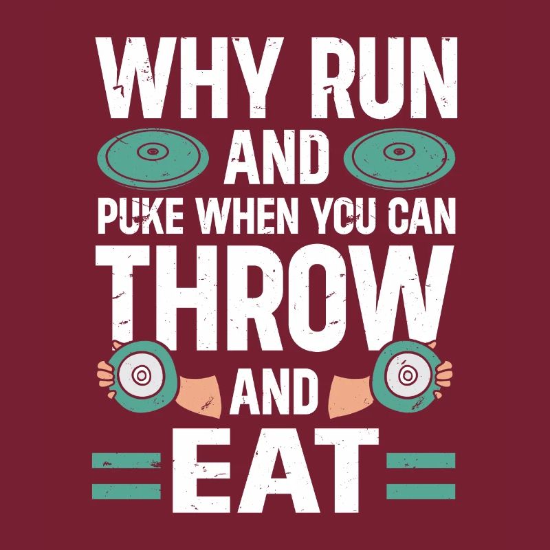 Diskuswerfer Leichtathlet Disc Throw