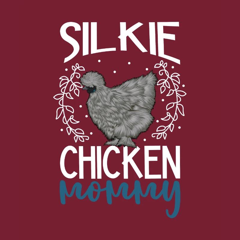 Maman de poulet soyeux