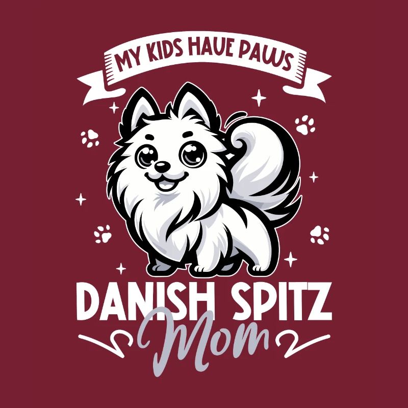 Danish Spitz Mom