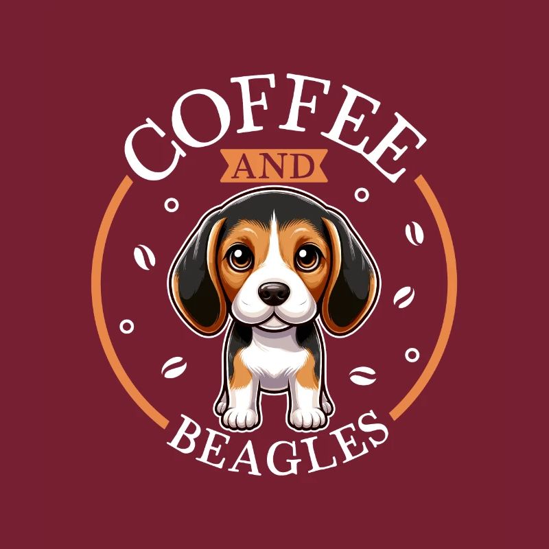 Kaffee und Beagle