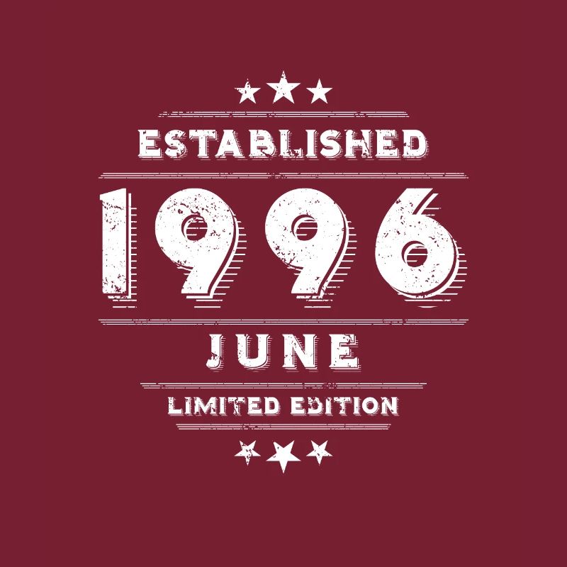 Geburtstag im Juni 1996 - June