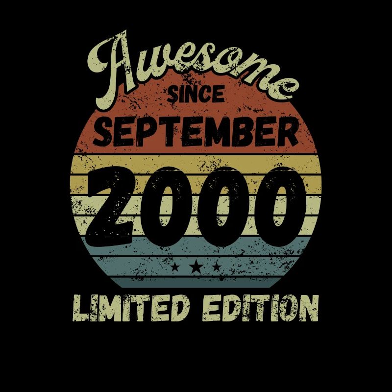 Awesome since September 2000 - Geburtstag