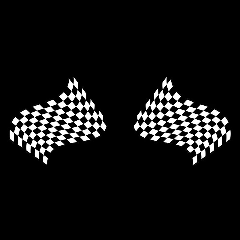 drapeau à damiers