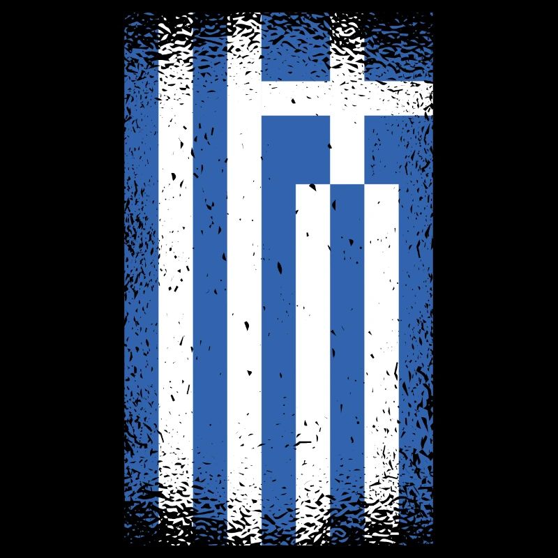 Drapeau Grèce Occasion Look Athens Hellas Vintage