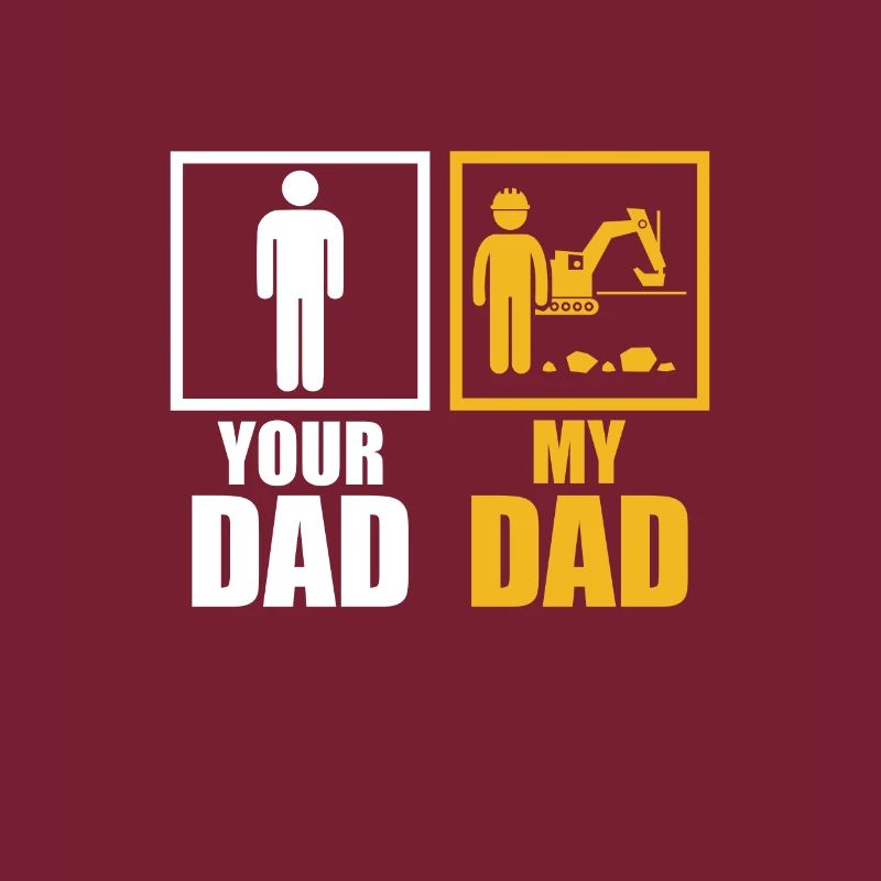 Baggerfahrer Papa