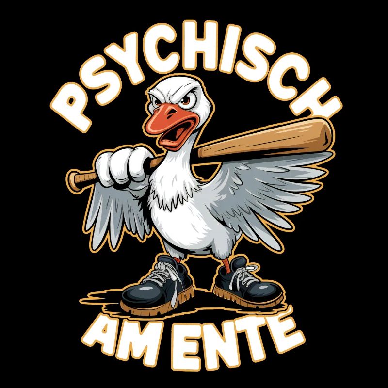 Psychically on the duck humorous duck joke