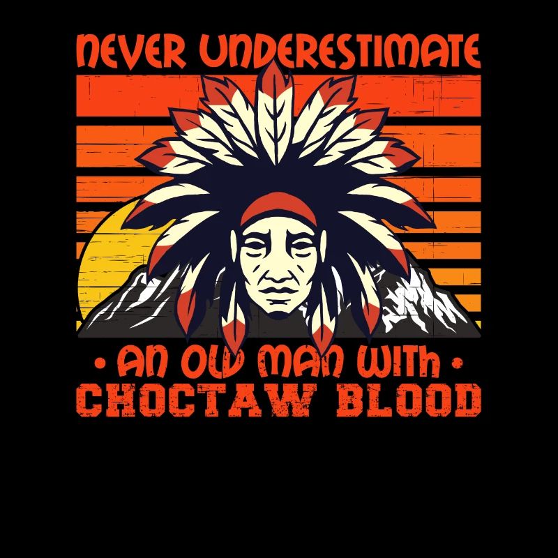 Never Underestimate Old Choctaw Man