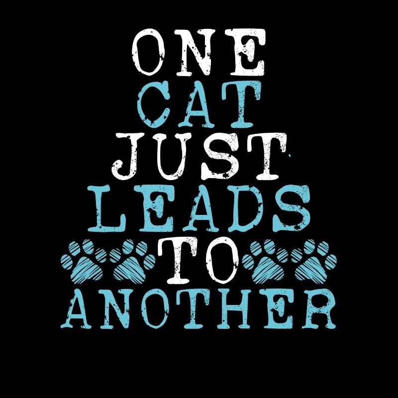 A cat leads only