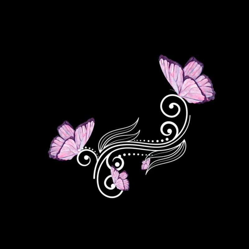 papillons tribaux