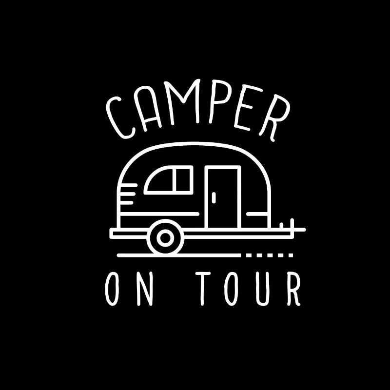 Camper on tour