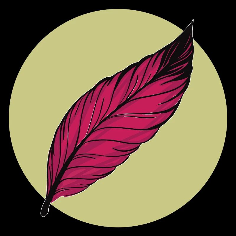 Minimal Feather Summer Couleurs à la mode