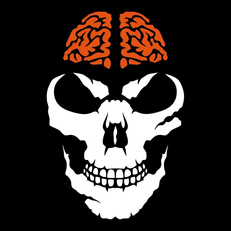 brain brain death brain skull