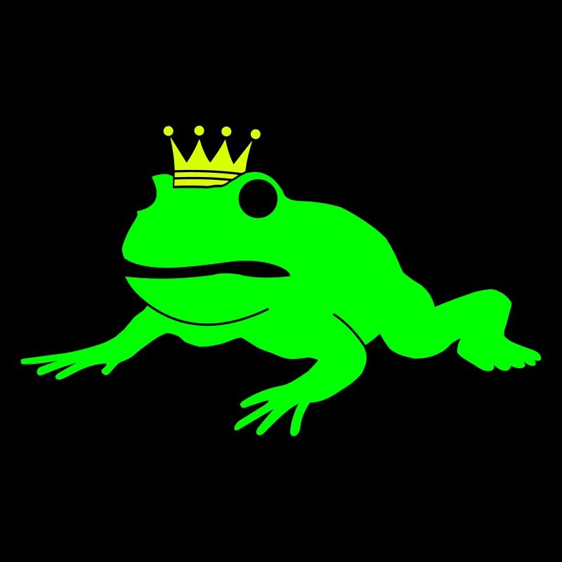 grumpy frog prince