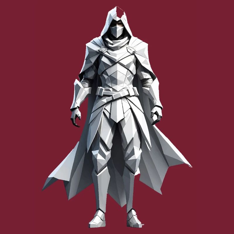 Assassin - Low Poly Videogame Design