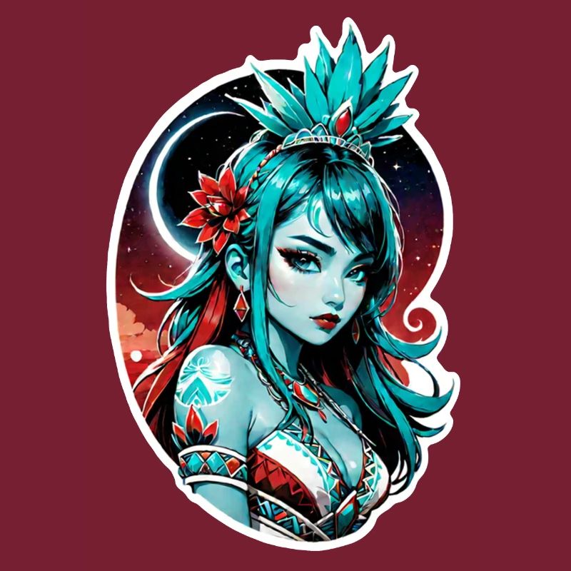 princesse indienne - aztek
