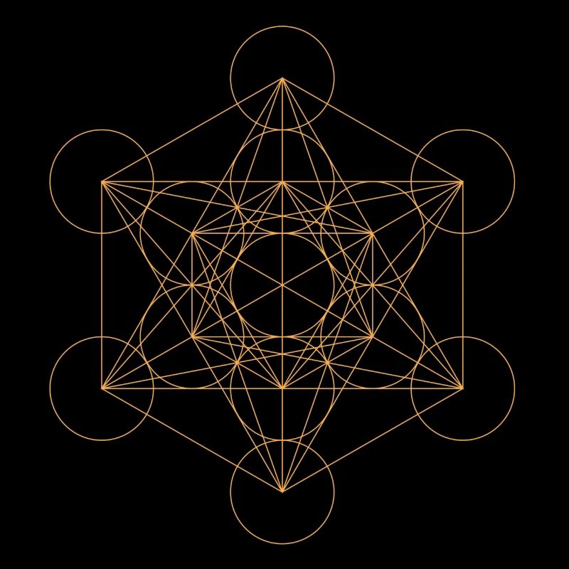Metatrons Cube Or