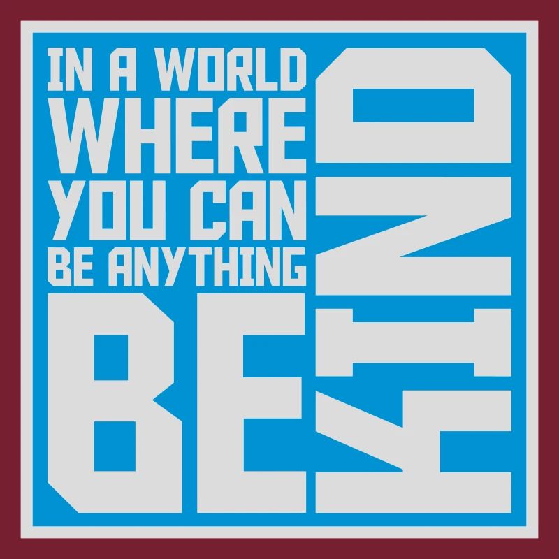 you can be kind