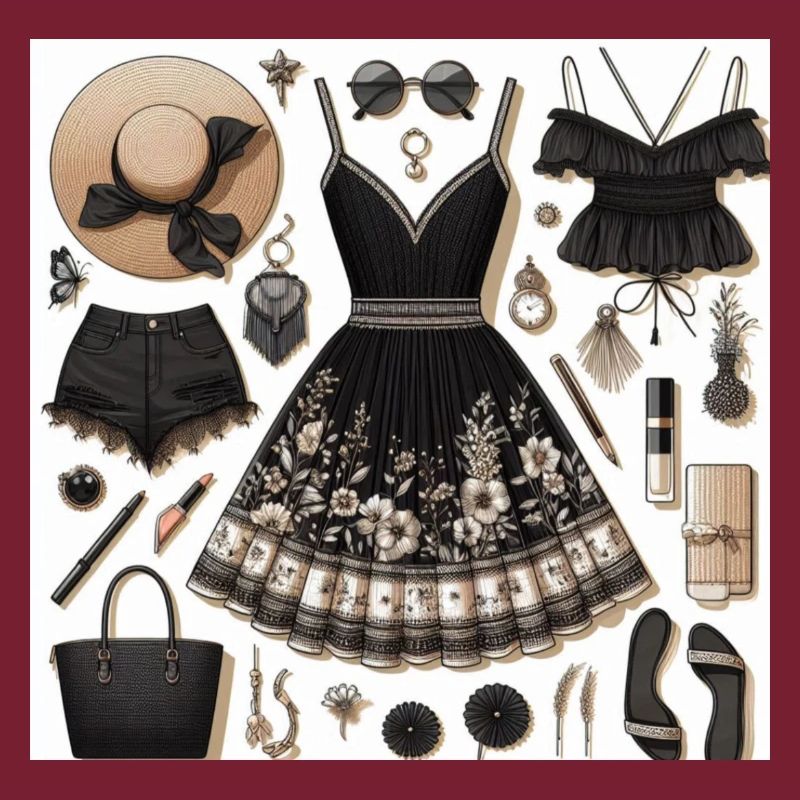 Look noir.